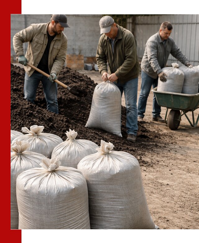 Купить чернозем в мешках с доставкой в Баксане