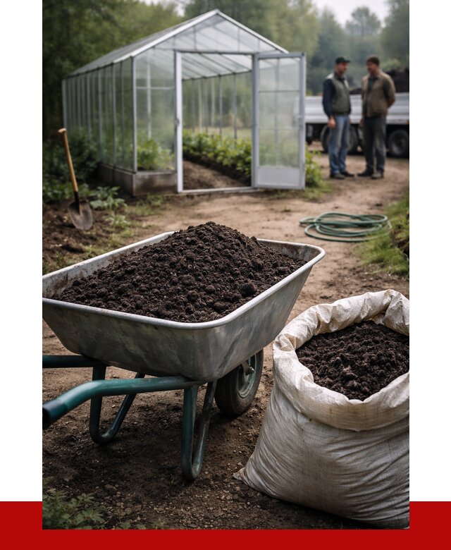 Чернозем для теплицы в Баксане с доставкой от 1515 р. | ПРОНЕРУДБкс