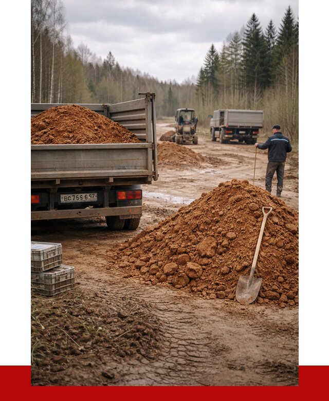 Глина и суглинки в Баксане от 4546 р. за куб | ПРОНЕРУДБкс