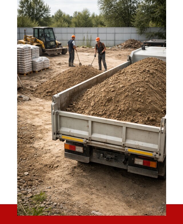 Супесь с доставкой в Баксане от 2475 р. за куб | ПРОНЕРУДБкс