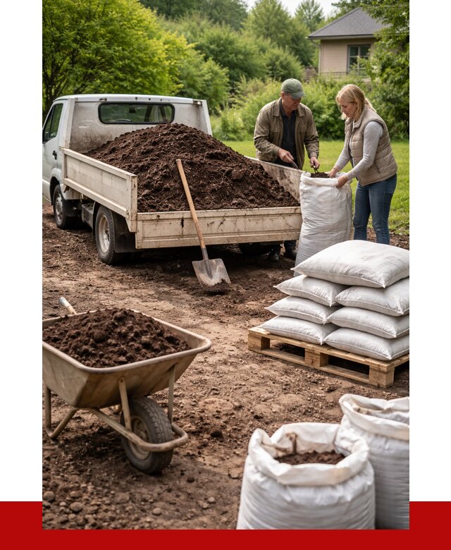 Перегной в мешках с доставкой в Баксане от 2222 р. | ПРОНЕРУДБкс
