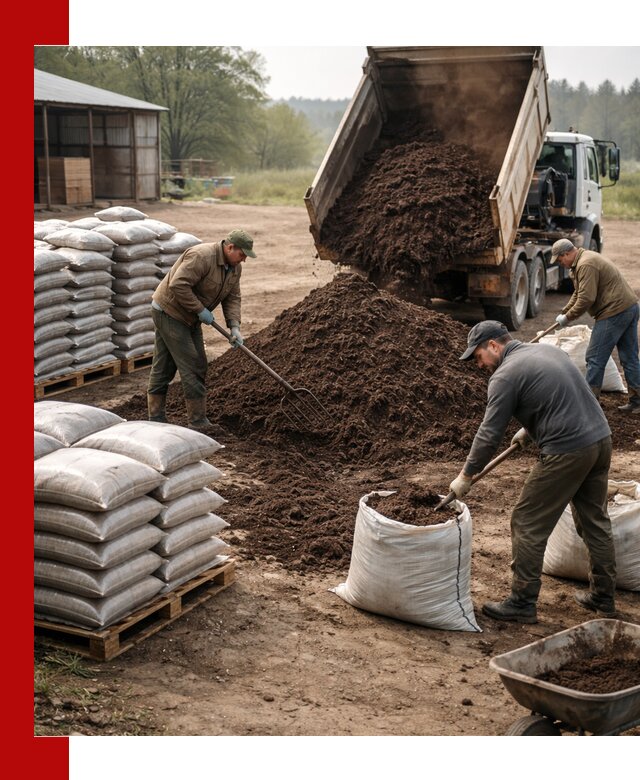 Доставка компоста оптом и в розницу в Баксане
