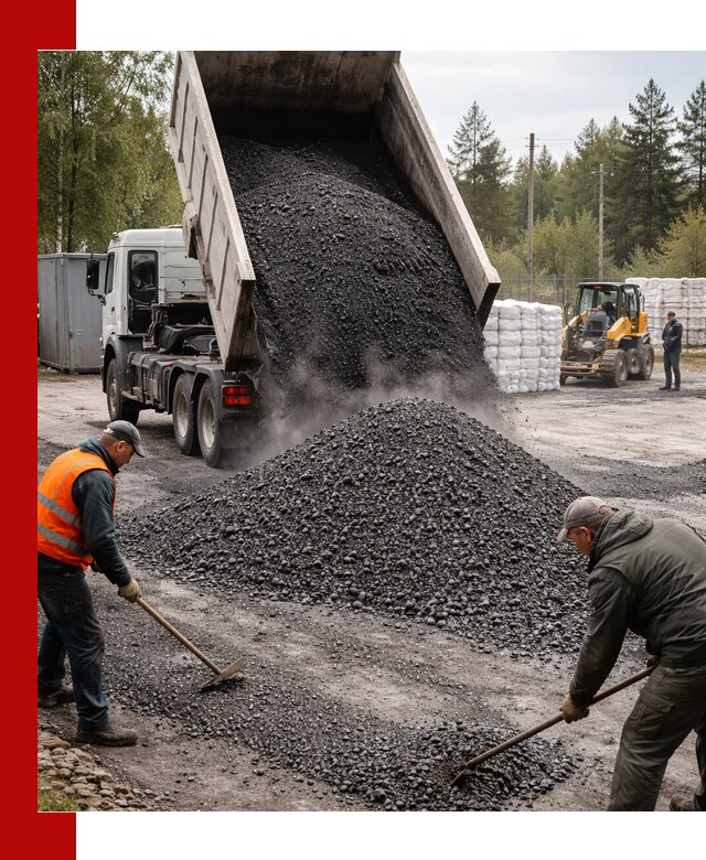 Доставка и продажа асфальтного гранулята в Баксане