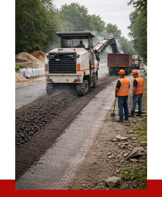 Фрезерованный асфальт в Баксане от 2222 р./куб. | ПРОНЕРУДБкс