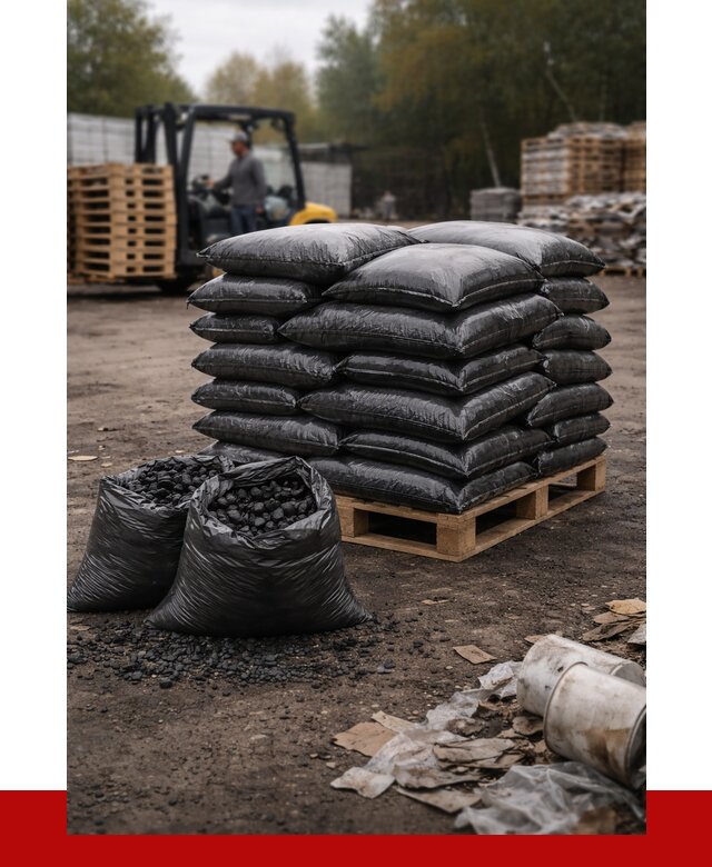 Купить уголь в мешках с доставкой в Баксане от 7577 р. | ПРОНЕРУДБкс