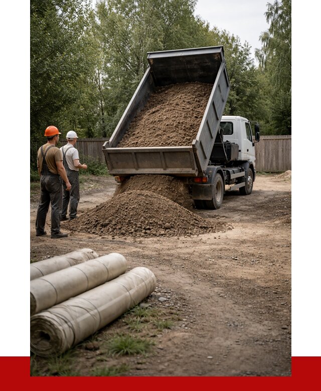 Доставка сыпучих материалов самосвалом в Баксан от 4243 р. | ПРОНЕРУДБкс