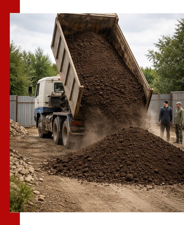 Доставка самосвалом 10 кубов в Баксане быстро и надёжно