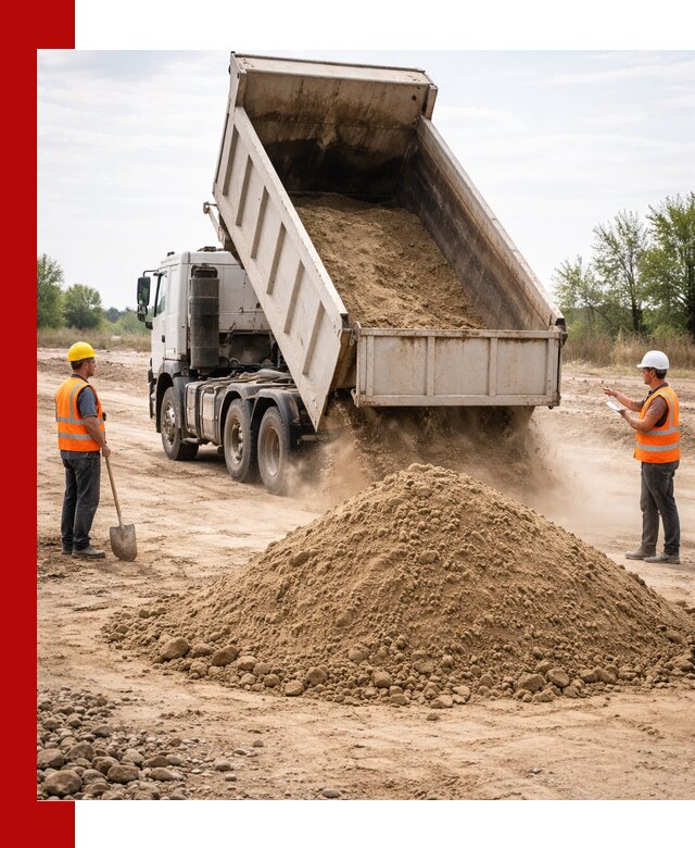 Доставка самосвалом 15 кубов в Баксане за город и по городу