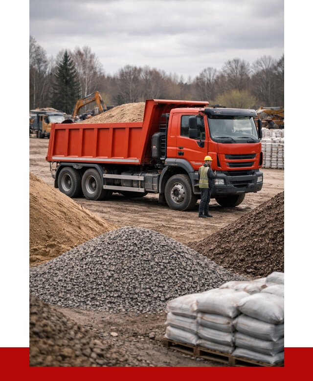 Доставка самосвалом 25 кубов в Баксане от 7577 р. | ПРОНЕРУДБкс