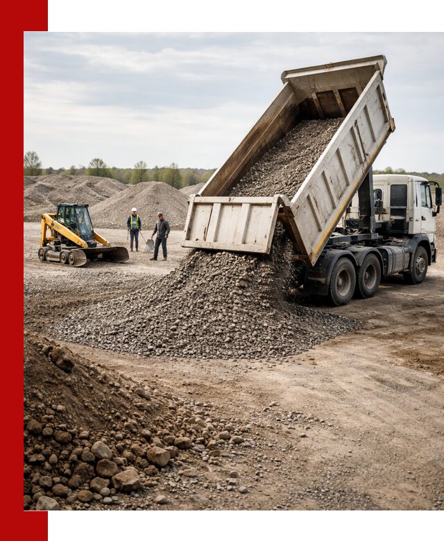 Доставка самосвалом 25 м³ в Баксане быстро и надежно