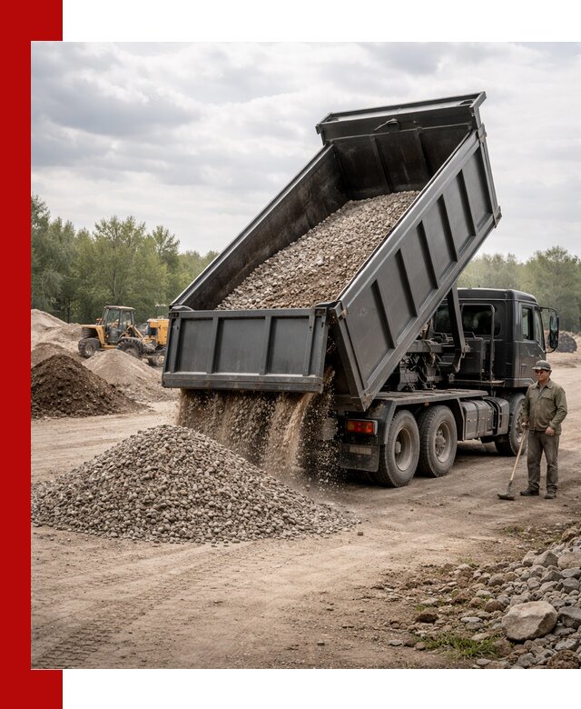 Доставка самосвалом 30 м3 по выгодным ценам в Баксане