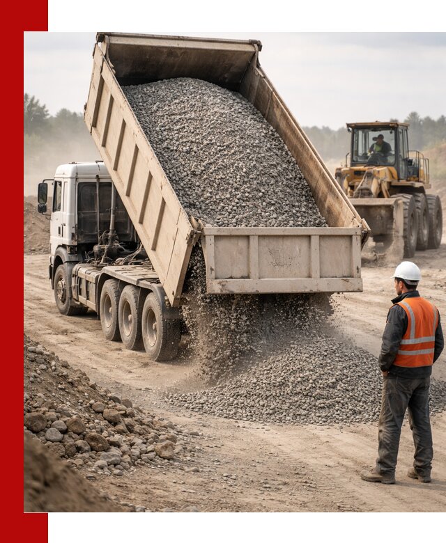 Доставка самосвалом 40 кубов цемента и сыпучих в Баксане