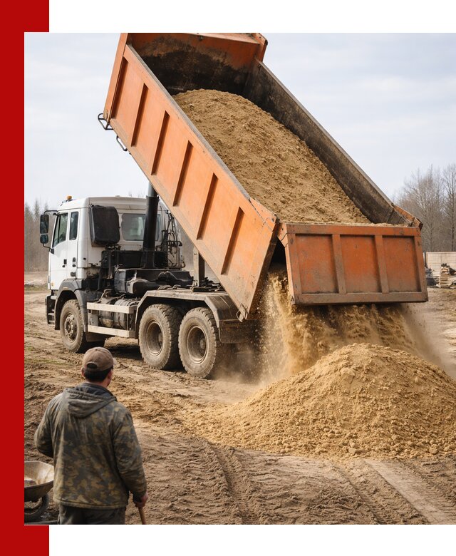 Аренда самосвала 20 тонн для перевозки грузов в Баксане