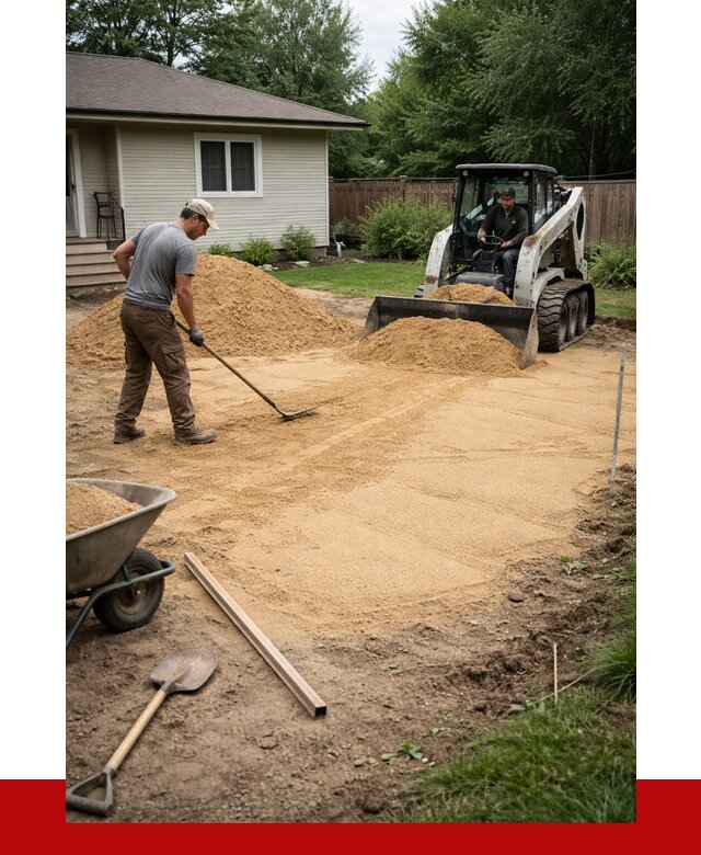 Отсыпка участка песком в Баксане, от 2526 р., ПРОНЕРУДБкс