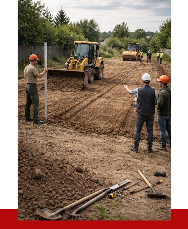 Планировка участка грунтом в Баксане от 4546 р ПРОНЕРУДБкс